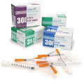 Einweg Sterile Insulin Spritze 0,3 ml 0,5 ml 1ml